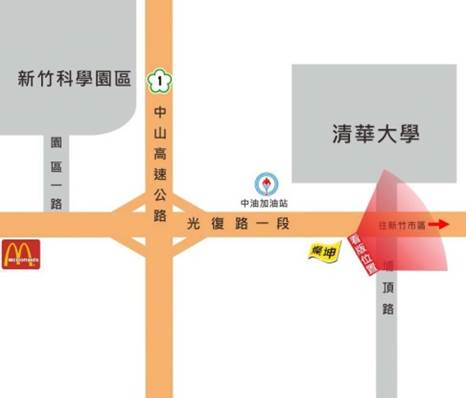 新竹光復路廣告看板(埔頂路口-清華大學)-2-日照